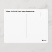 briefkaart "Genève-On-The-Lake Street Uitzicht" (Achterkant)