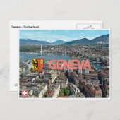 Briefkaart Genève - Zwitserland (Voorkant / Achterkant)