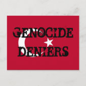 Briefkaart Genocide Deniers (Voorkant)