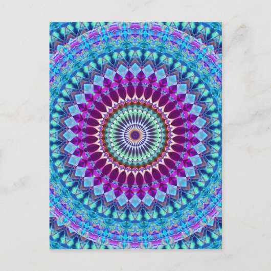 Briefkaart Geometric Mandala G382 (Voorkant)