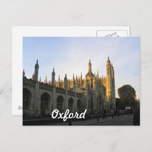 BRIEFKAART - GEPERSONALISEERD (Voorkant / Achterkant)