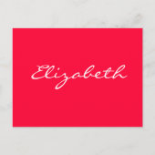 BRIEFKAART - gepersonaliseerd (Voorkant)