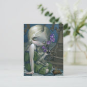 briefkaart "Geraniums" (Staand voorkant)