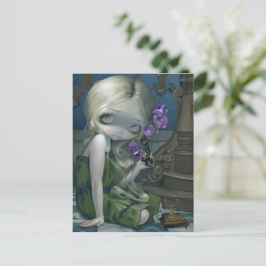 briefkaart "Geraniums" (Staand voorkant)