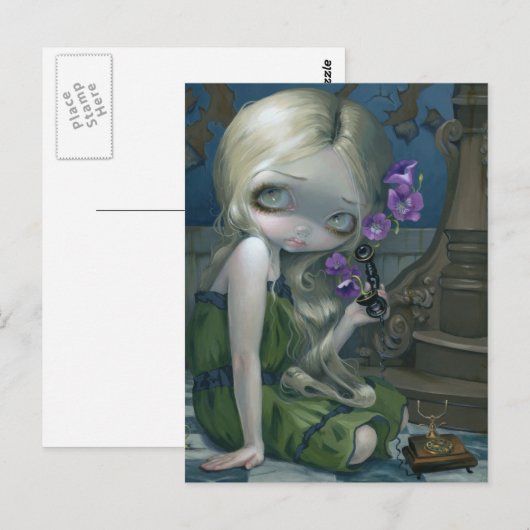 briefkaart "Geraniums" (Voorkant / Achterkant)