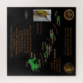 Briefkaart geschiedenis Hawaiiaanse eilanden Legpuzzel (Horizontaal)