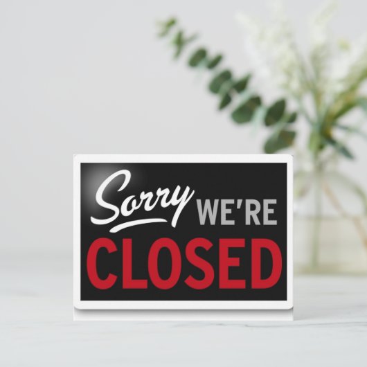 Briefkaart gesloten (Staand voorkant)