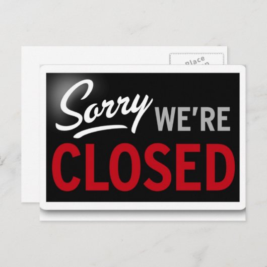 Briefkaart gesloten (Voorkant / Achterkant)