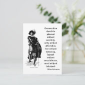 briefkaart "Gesprek moet prettig zijn" (Staand voorkant)