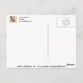 Briefkaart "geur van liefde" (Achterkant)