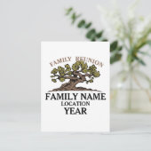 Briefkaart gezinshereniging (Staand voorkant)