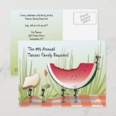 Briefkaart gezinshereniging (Voorkant / Achterkant)