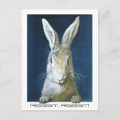 Briefkaart Gezinsherinnering Luck Gezegde Konijn,  (Voorkant)