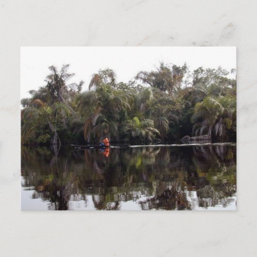 Briefkaart-Ghana, Afrika Briefkaart (Voorkant)
