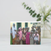 Briefkaart-Ghana Briefkaart (Staand voorkant)