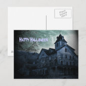 Briefkaart Ghosted Estate Halloween (Voorkant / Achterkant)