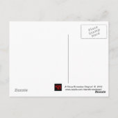 Briefkaart Ghosted Estate Halloween (Achterkant)