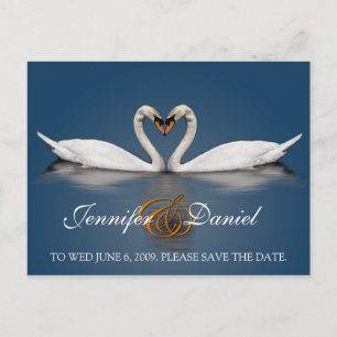 Briefkaart Gifts Love Swans