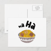 Briefkaart Giggle Flakes (Voorkant / Achterkant)