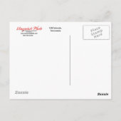 Briefkaart Gili Islands Boat (Achterkant)