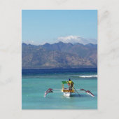Briefkaart Gilli Islands Boat (Voorkant)