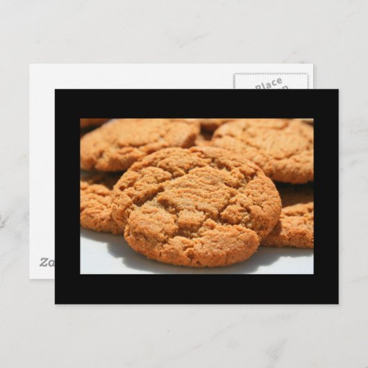 Briefkaart Ginger Snap Cookies (Voorkant / Achterkant)