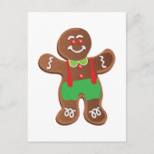 BRIEFKAART GINGERBREAD MAN (Voorkant)