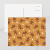 Briefkaart Gingerbrood Man (Voorkant / Achterkant)