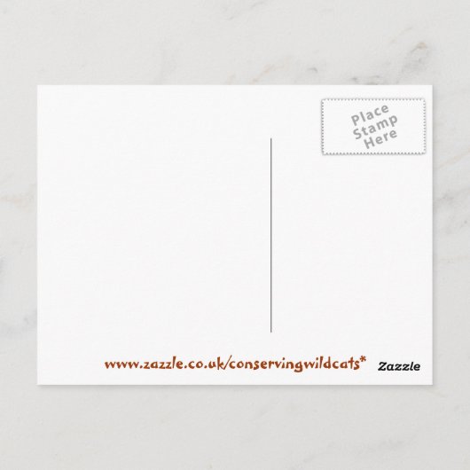 BRIEFKAART - GIRAFFE (Achterkant)