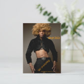 Briefkaart GLAM GOLD (Staand voorkant)