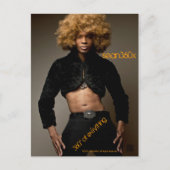 Briefkaart GLAM GOLD (Voorkant)