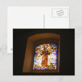 Briefkaart Glas in lood (Voorkant / Achterkant)