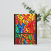 Briefkaart-Glas in lood-20 Briefkaart (Staand voorkant)
