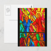 Briefkaart-Glas in lood-20 Briefkaart (Voorkant / Achterkant)