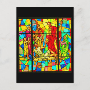 Briefkaart-Glas in lood-27 Briefkaart