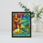 Briefkaart-Glas in lood-9 Briefkaart (Staand voorkant)