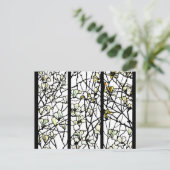 Briefkaart-Glas in lood-Louis Tiffany 10 Briefkaart (Staand voorkant)