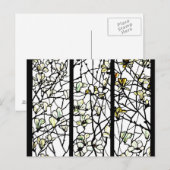 Briefkaart-Glas in lood-Louis Tiffany 10 Briefkaart (Voorkant / Achterkant)