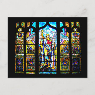 Briefkaart-Glas in lood-Louis Tiffany 1 Briefkaart