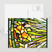 Briefkaart-Glas in lood-Louis Tiffany 7 Briefkaart (Voorkant / Achterkant)