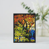 Briefkaart-Glas in lood-Louis Tiffany 8 Briefkaart (Staand voorkant)
