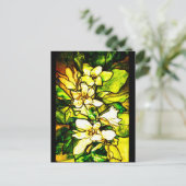 Briefkaart-Glas in lood-Tiffany 2 Briefkaart (Staand voorkant)