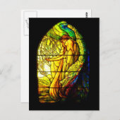 Briefkaart-Glas in lood-Tiffany 7 Briefkaart (Voorkant / Achterkant)