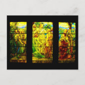 Briefkaart-Glas in lood-Tiffany 8 Briefkaart (Voorkant)