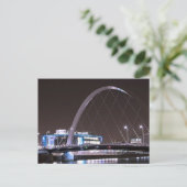 Briefkaart Glasgow Squinty Bridge (Staand voorkant)