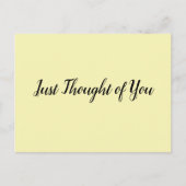 Briefkaart: Glimmen en niet stoppen. Briefkaart (Voorkant)