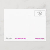 Briefkaart Glitz Pink "LOVE" (Achterkant)