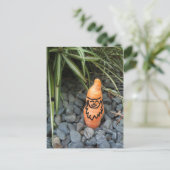 Briefkaart Gnome Carrot (Staand voorkant)