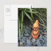Briefkaart Gnome Carrot (Voorkant / Achterkant)