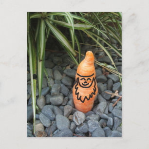 Briefkaart Gnome Carrot